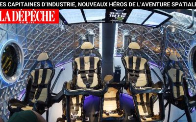 La DEPECHE : LES CAPITAINES D’INDUSTRIE, NOUVEAUX héros de l’aventure spatiale